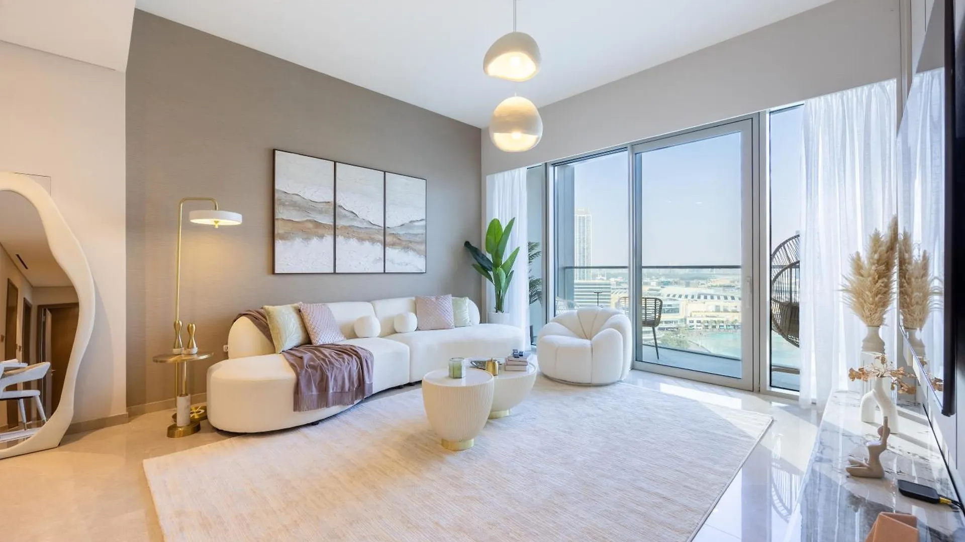 New 2 Bedroom Apartment Overlooking Burj Khalifa And Fountain View In Downtown Dubai